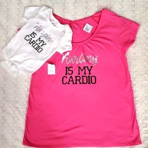 NWT Motherhood Maternity Mom & Me (3-6M) Tee & Onesie